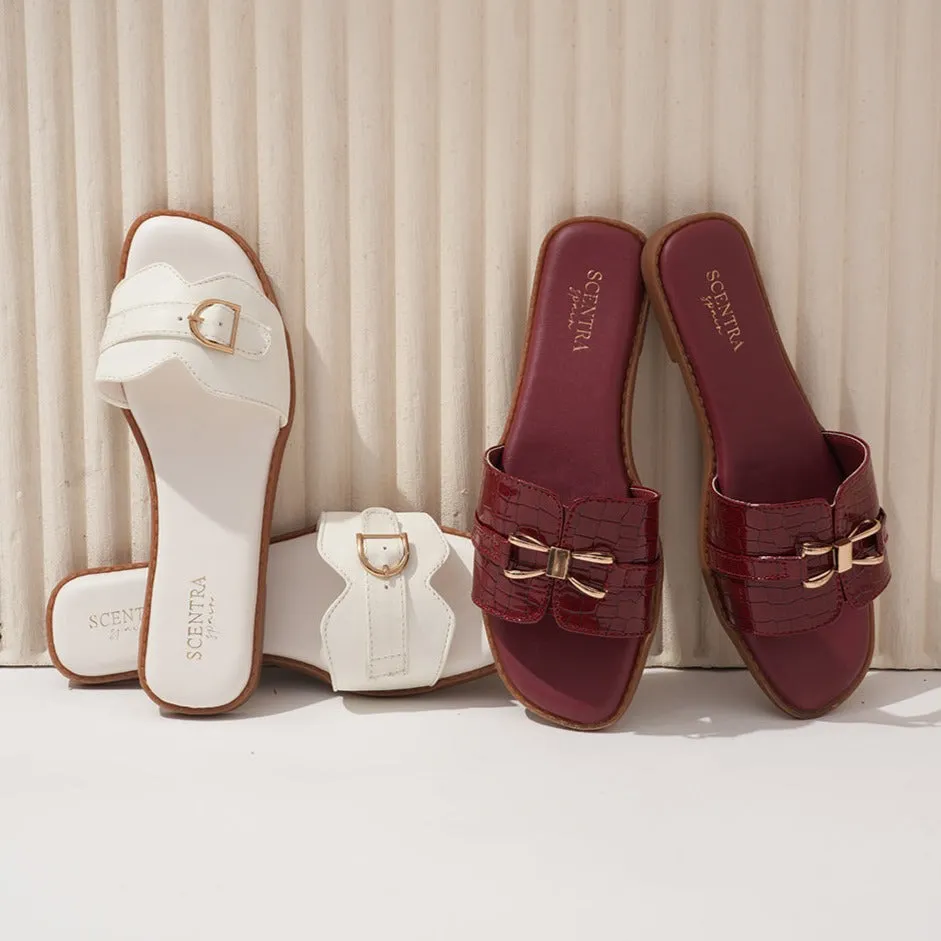 Kira  Buckle Slides