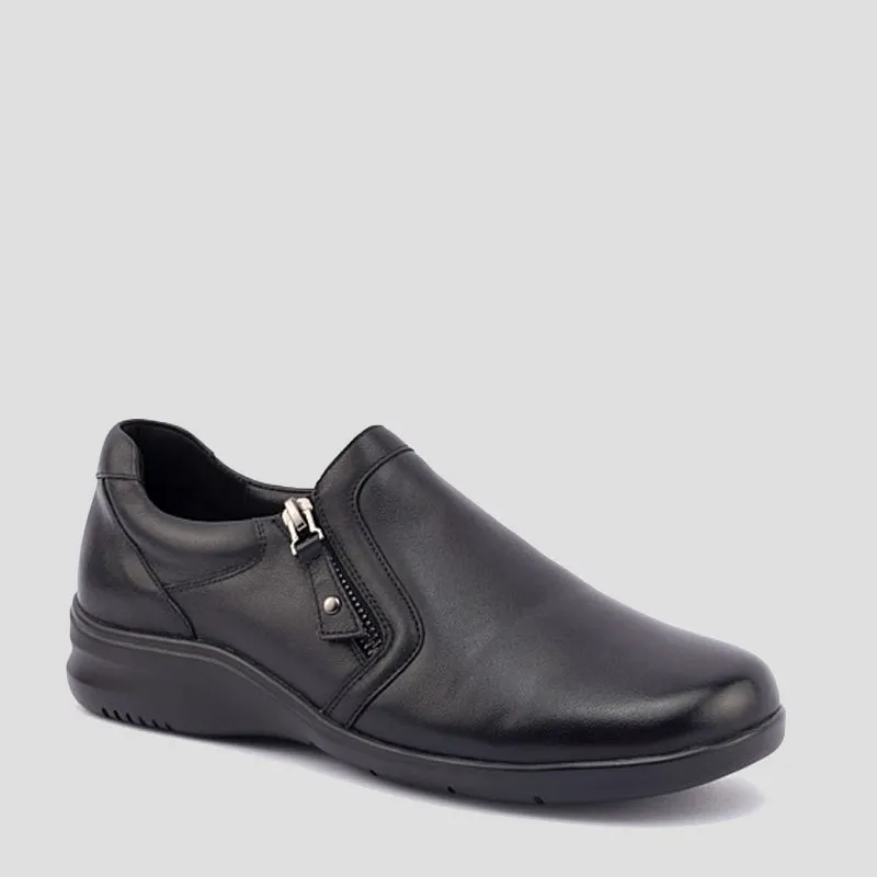 KLOUDS JEWEL - BLACK STRETCH LEATHER