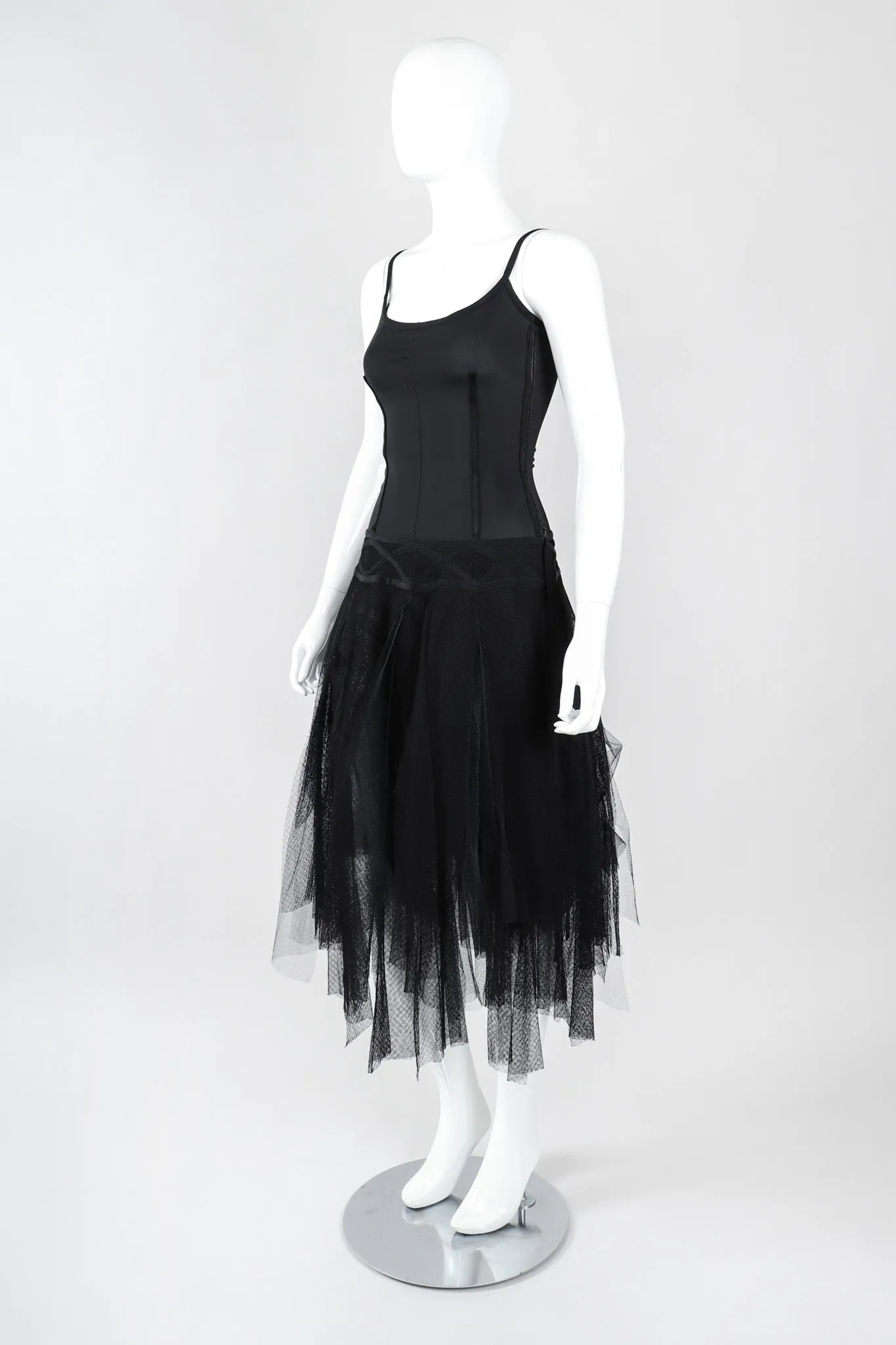 Lace Carwash Corset Dress