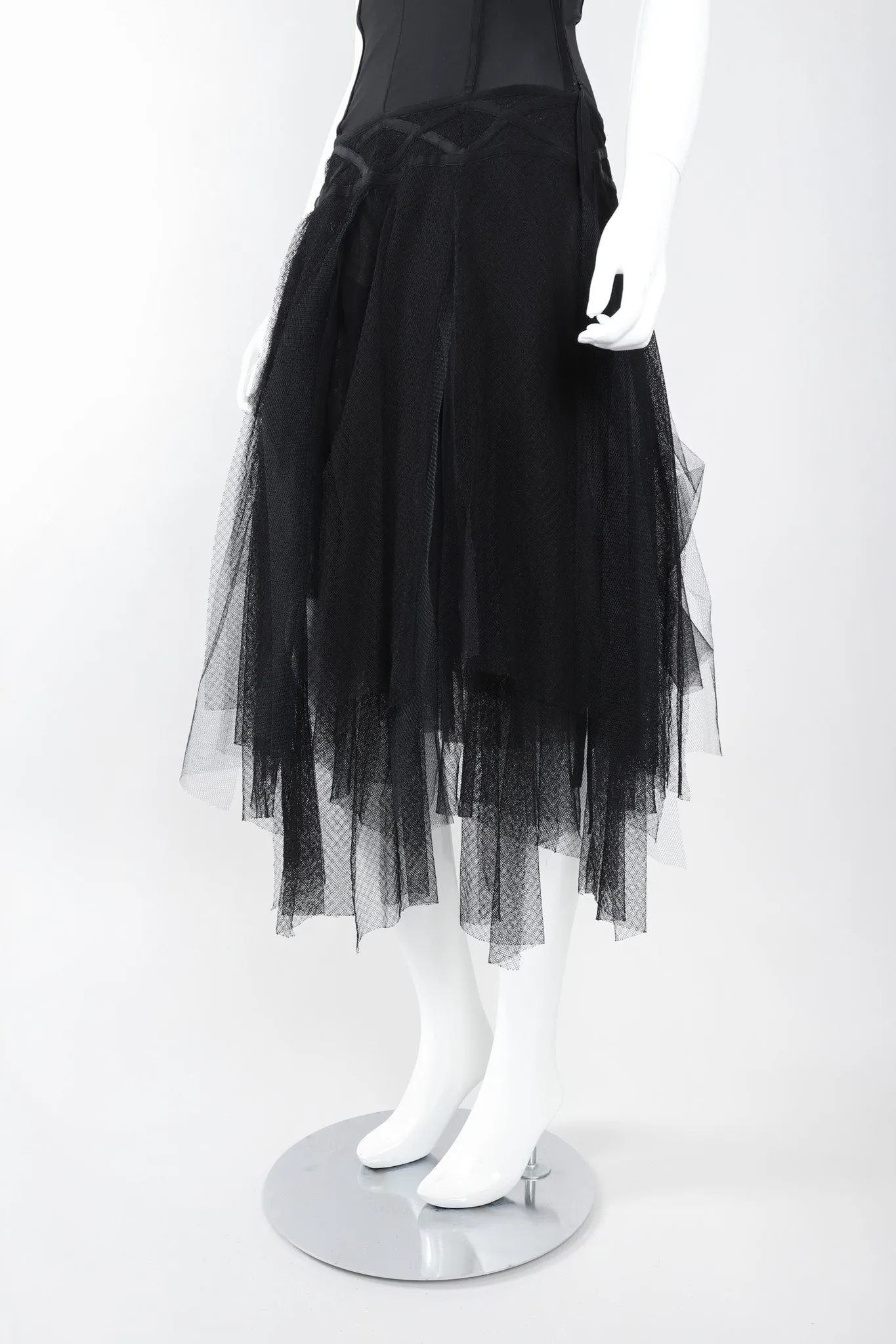 Lace Carwash Corset Dress