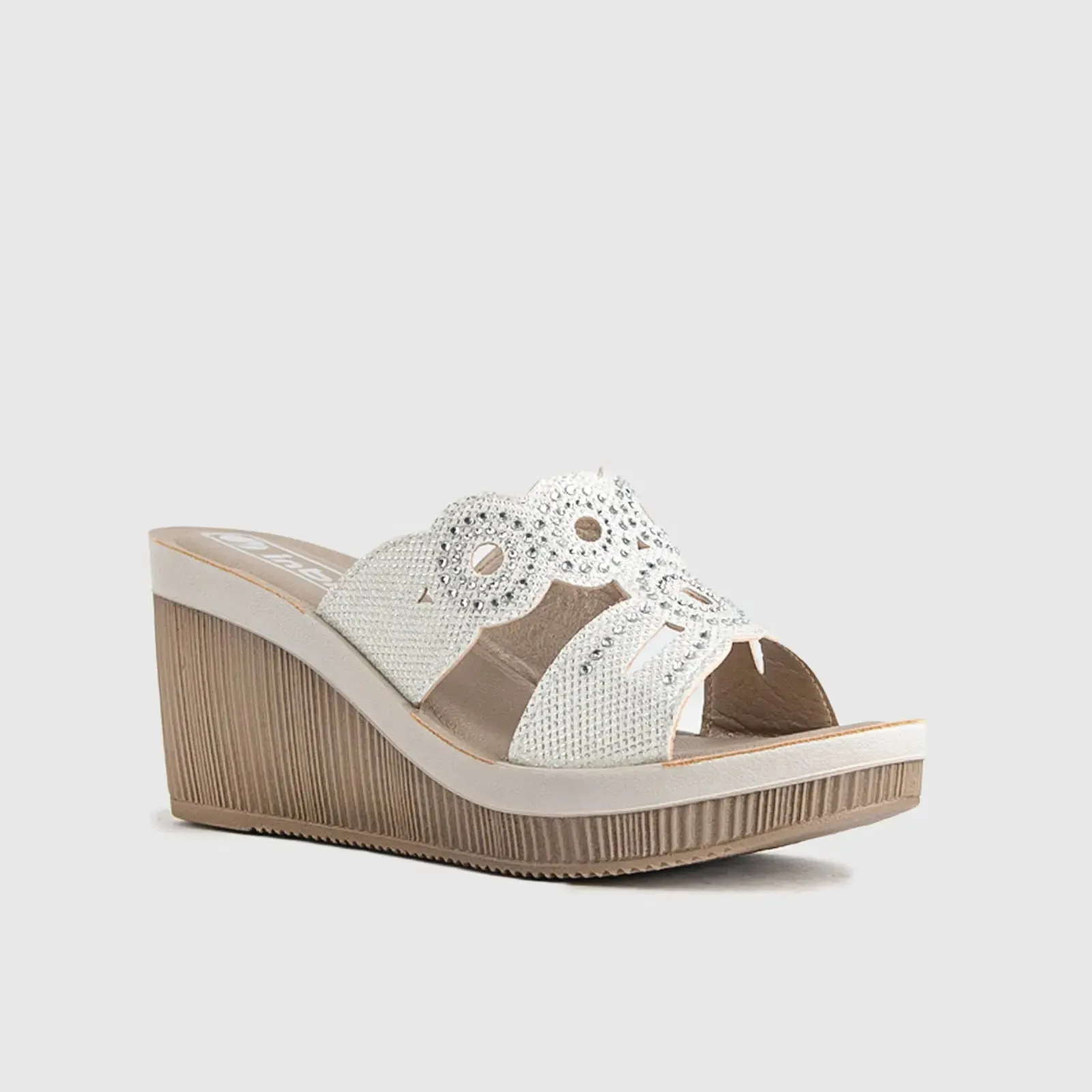 Ladies Comfort Sandals AS028 White
