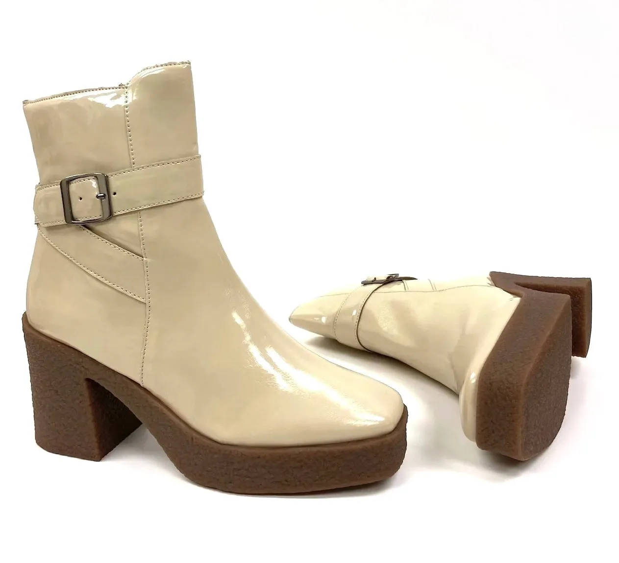 Lara Nude Platform High Heels