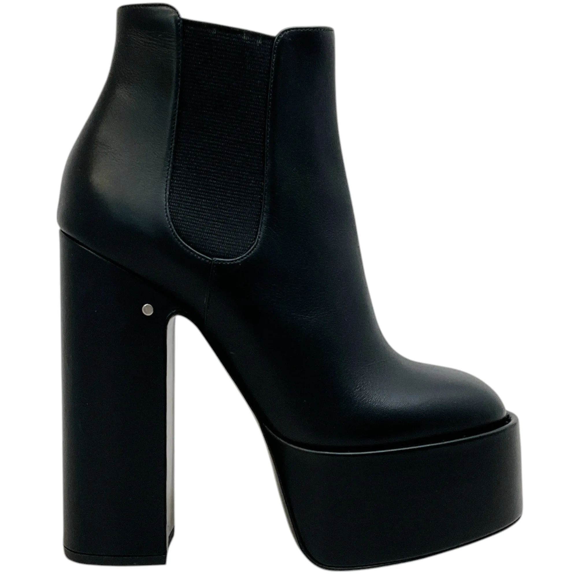 Laurence Dacade Black Leather Laurance Platform Boots