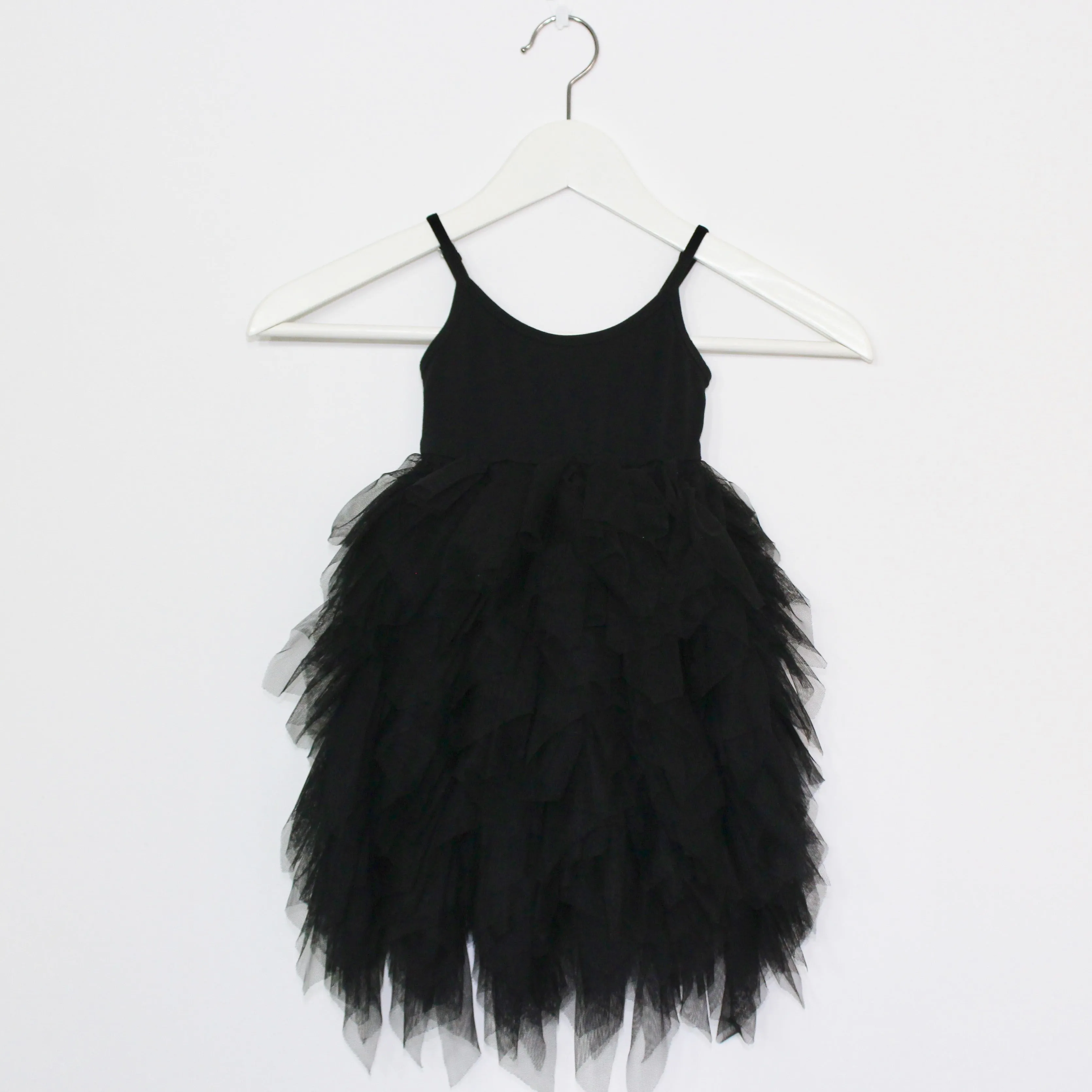 Layered Tutu Dress Black