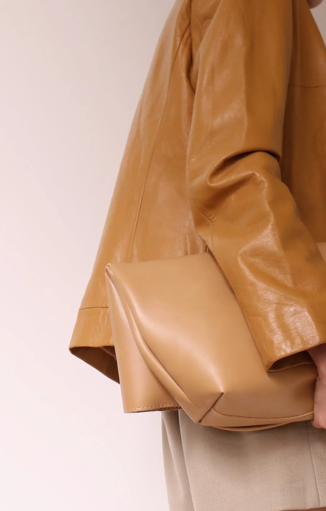 Lea Jacket- (sheepskin leather,korean vintage)-sold out
