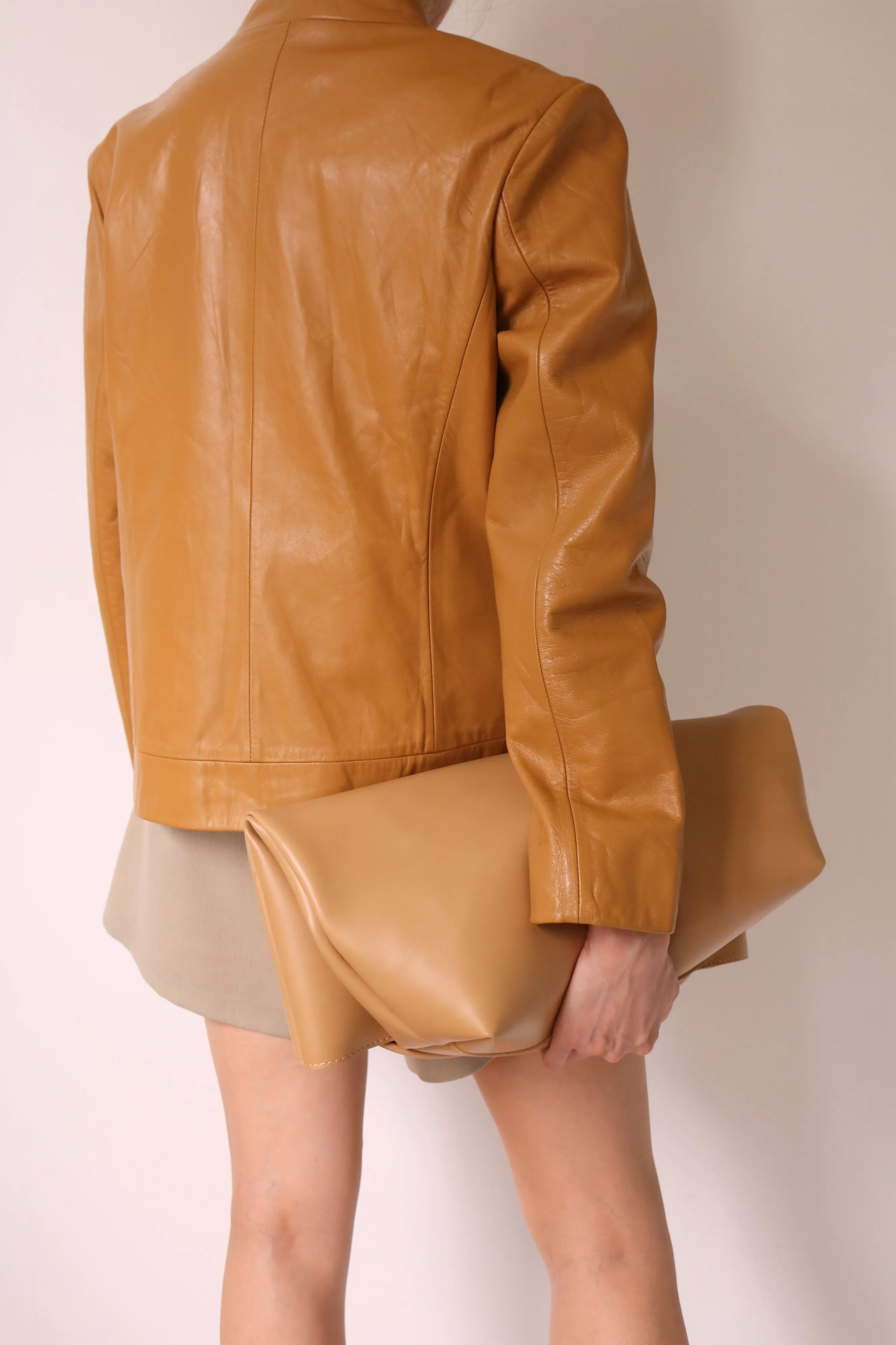 Lea Jacket- (sheepskin leather,korean vintage)-sold out