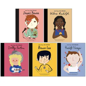 Little People Big Dreams Series 6 Collection Books Set Book 26 To 30