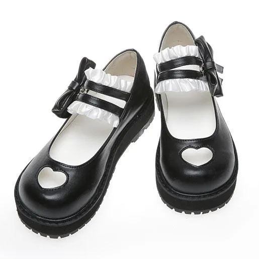 Lolita Hollow Heart Shoes SD00665