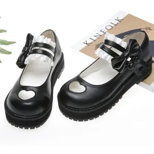 Lolita Hollow Heart Shoes SD00665