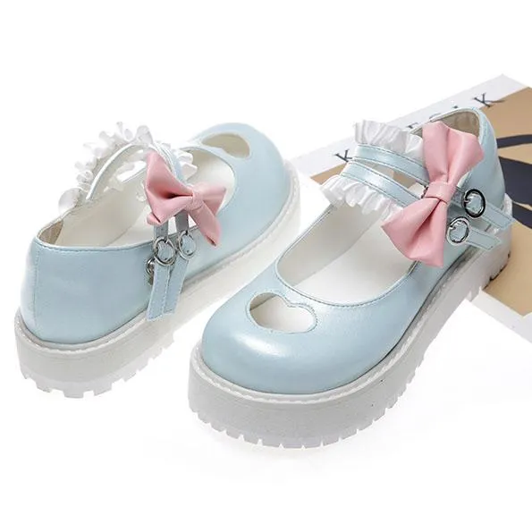 Lolita Hollow Heart Shoes SD00665