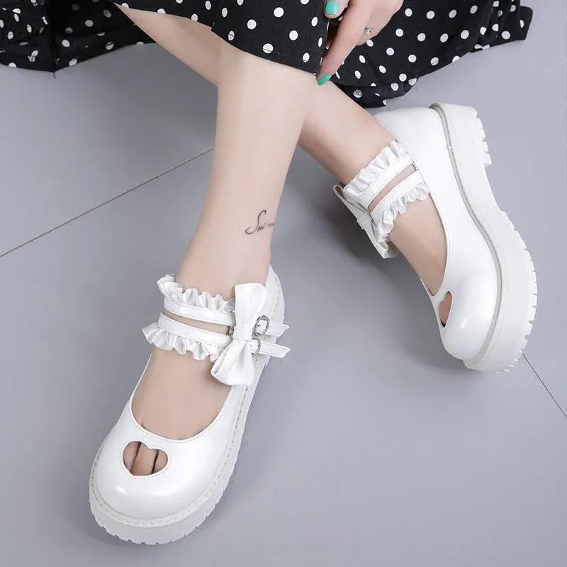 Lolita Hollow Heart Shoes SD00665