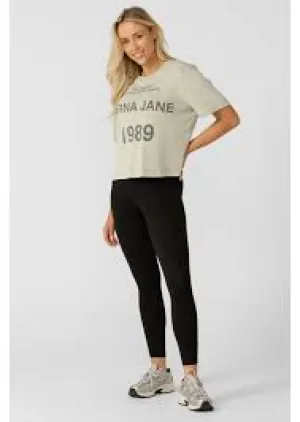 Lorna Jane Legacy T-Shirt - Washed Iced Matcha