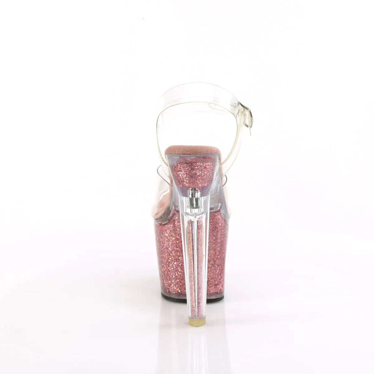 LOVESICK-708SG  Clear/Pink Multi Iridescent Glitters