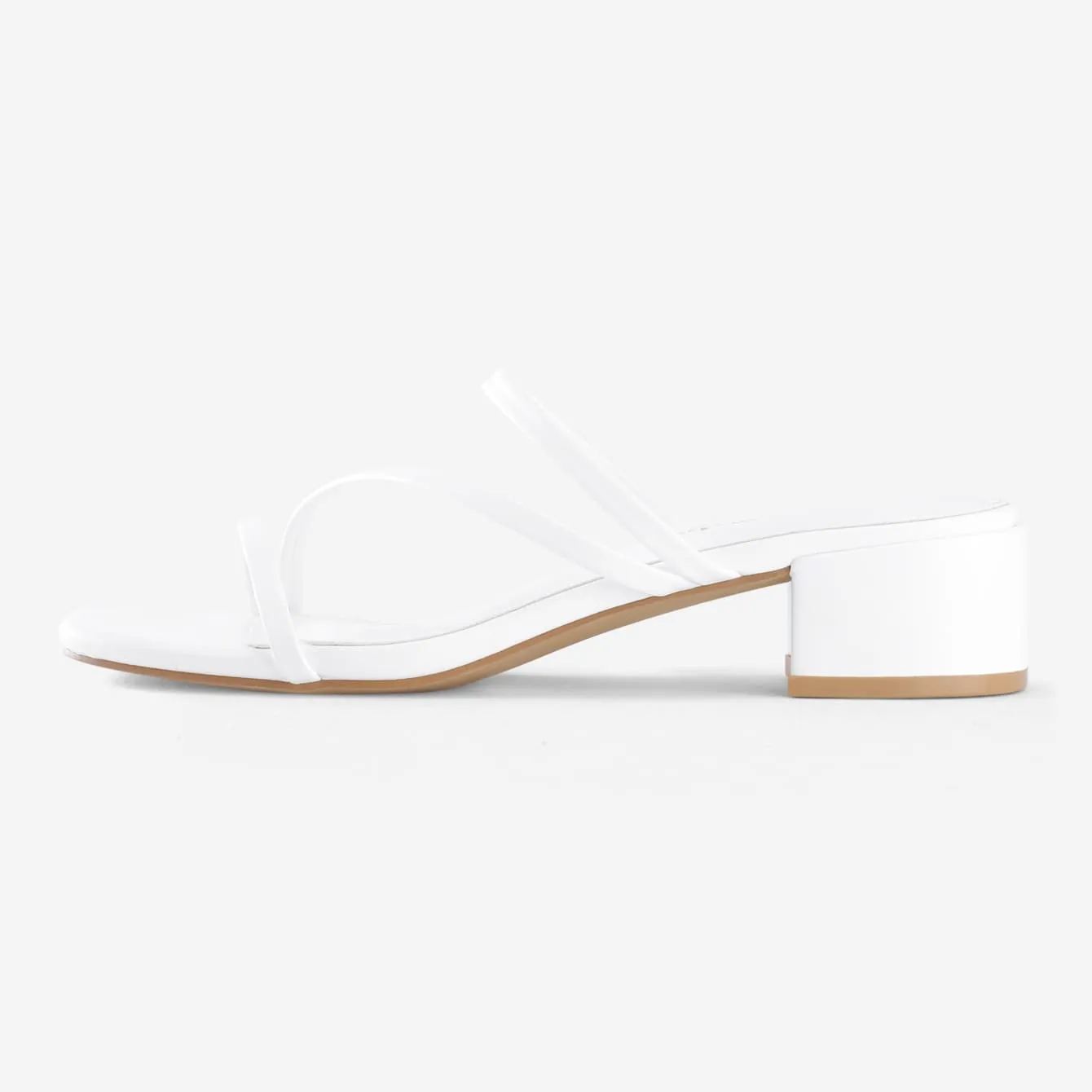 Low Square Toe Sandals
