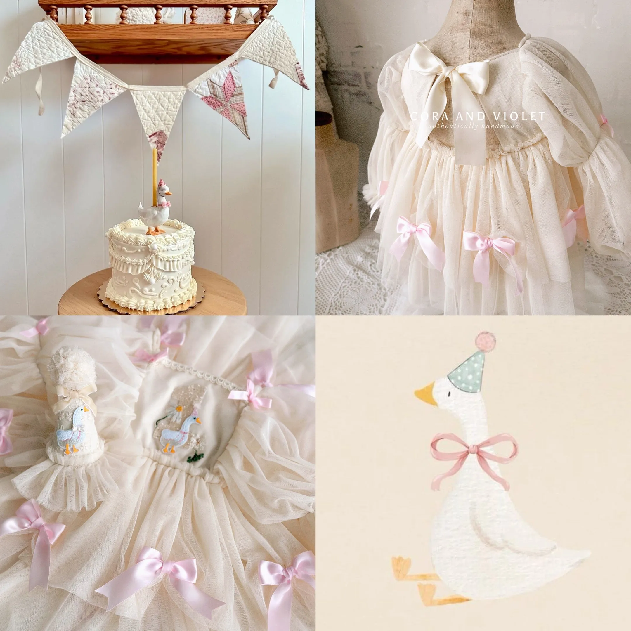 Lucy-Silly goose birthday dress