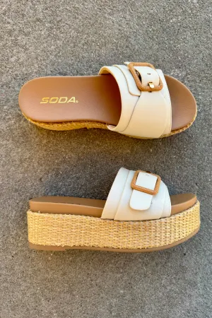 Lulah Platform- Bone