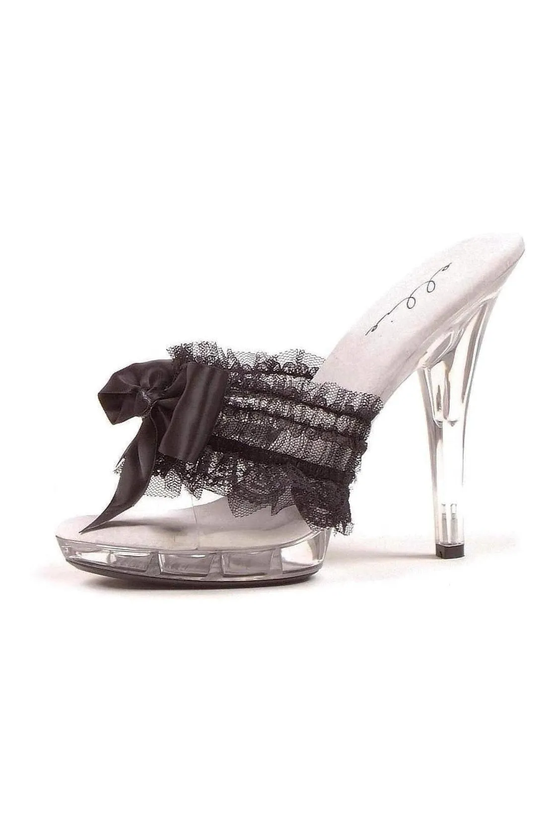 M-CUTIE Platform Slide | Black Patent