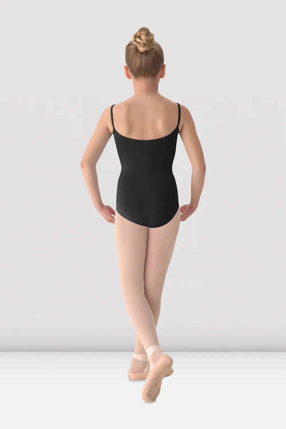 M207CD Girls Princess Seamed Camisole Leotard