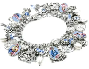 Madonna Pearl Charm Bracelet