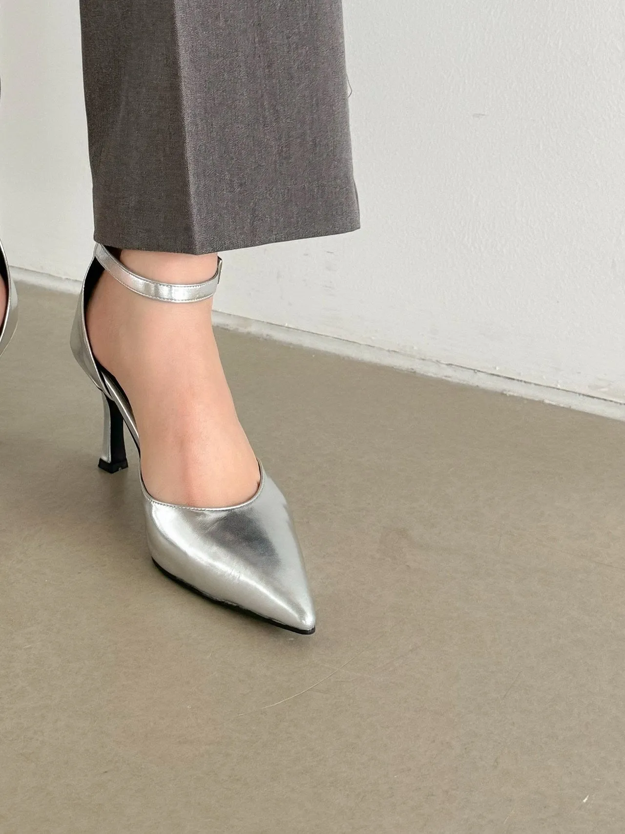 Margo Silver Heels
