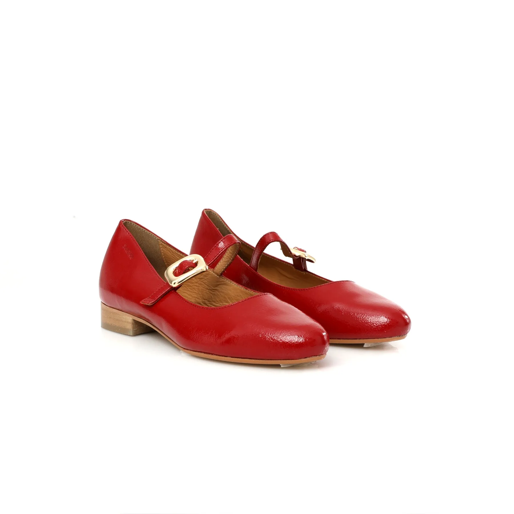 MARY JANE CUIR PLAT P25-1801