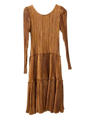 Mary McFadden Vintage Pleated Dress