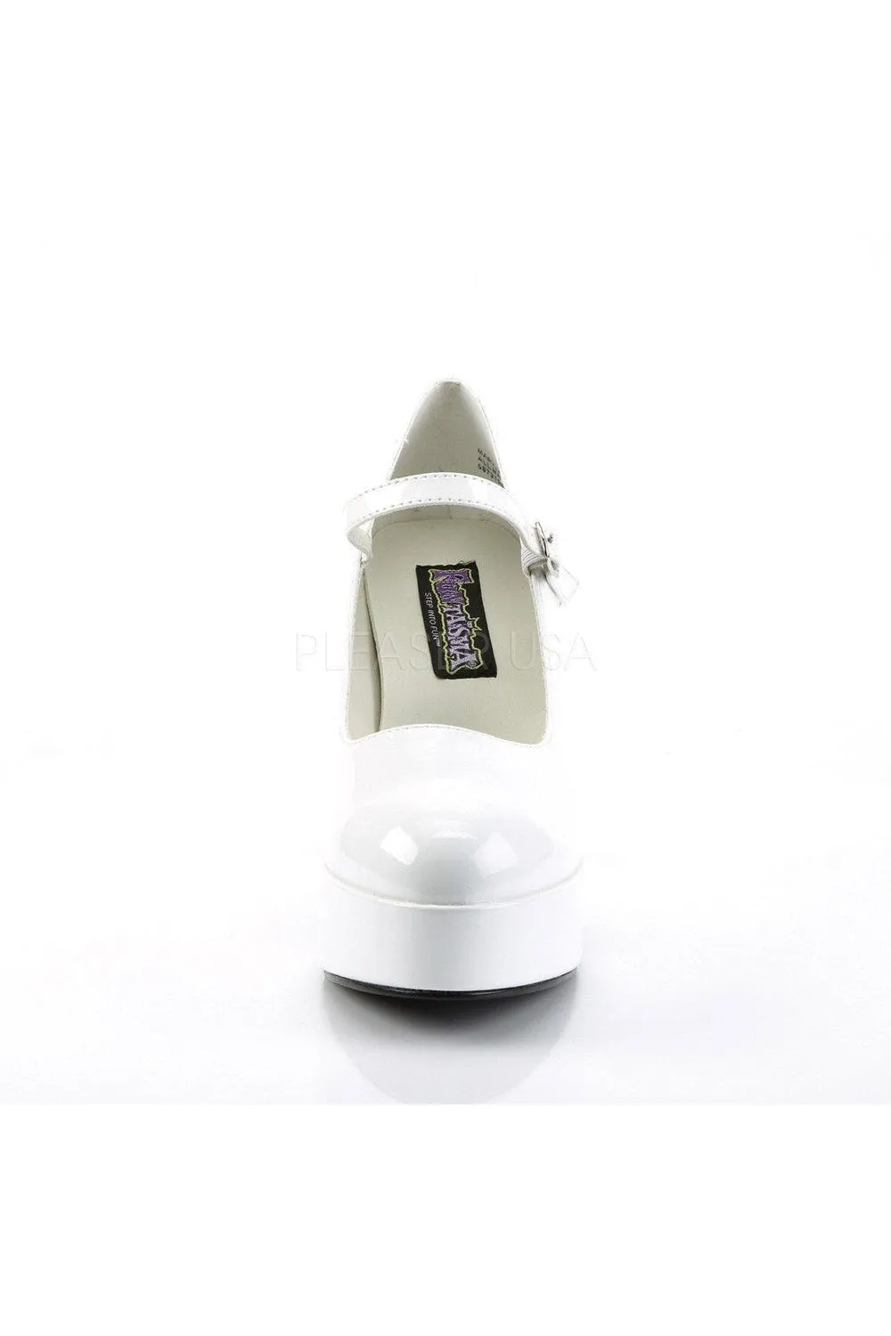MARYJANE-50 Mary Jane | White Patent
