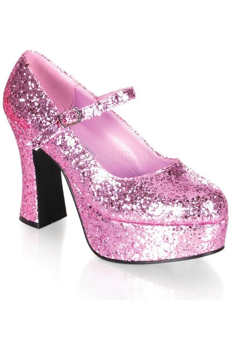 MARYJANE-50G Mary Jane | Pink Glitter