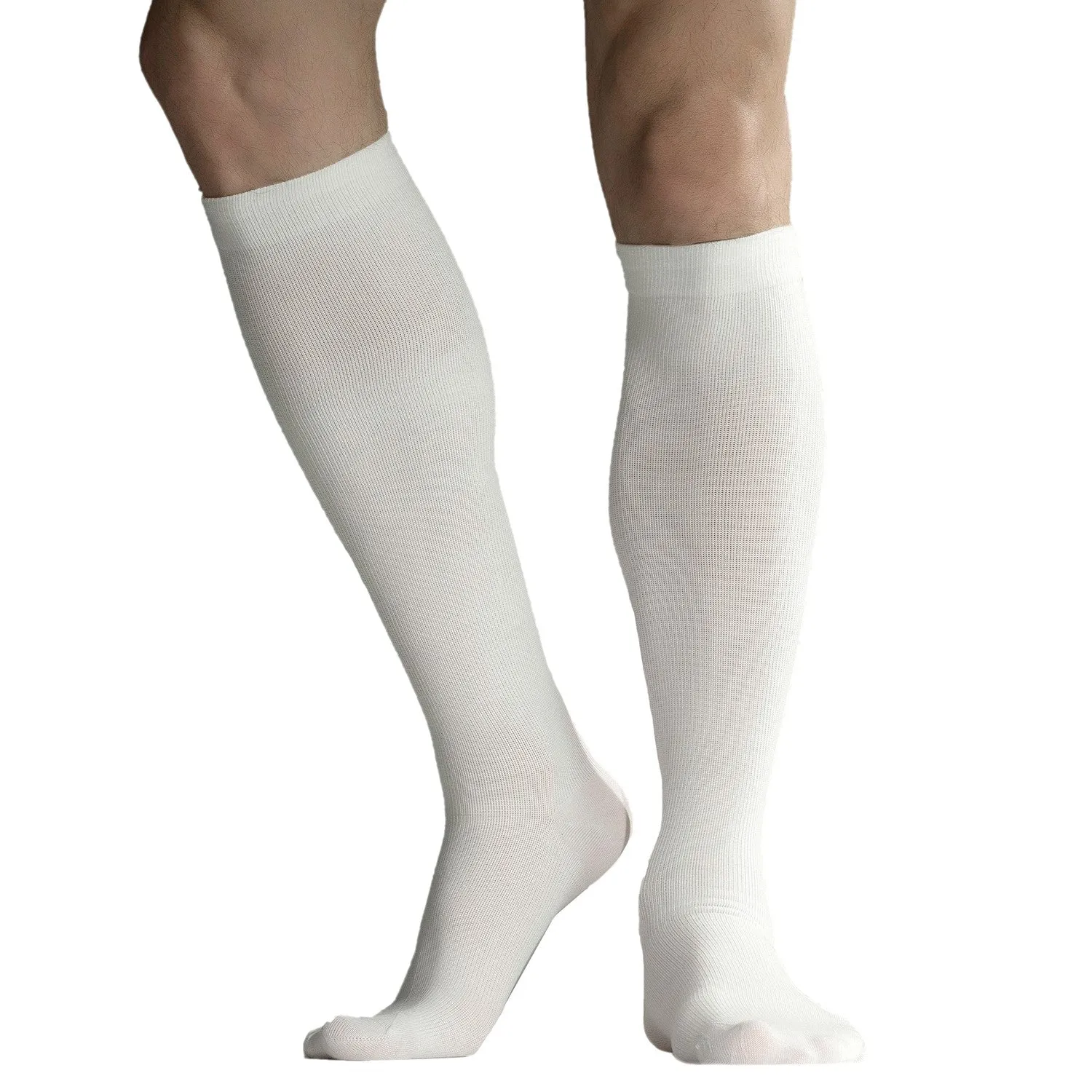MD 8-15mmHg Knee High Microfiber Compression Socks
