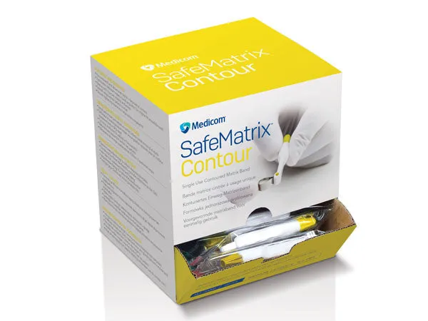 Medicom® SafeMatrix™ Contour Single-Use Contoured Matrix Bands