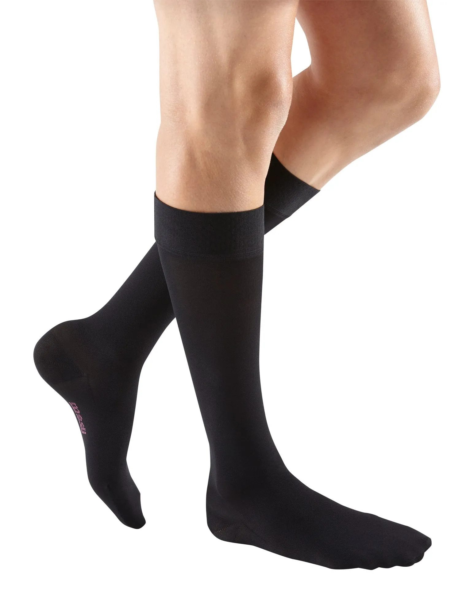 mediven plus, 30-40 mmHg, Calf High with Silicone Topband, Closed Toe