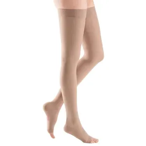 mediven Plus Thigh High Compression Stocking   Silicone Topband Beige