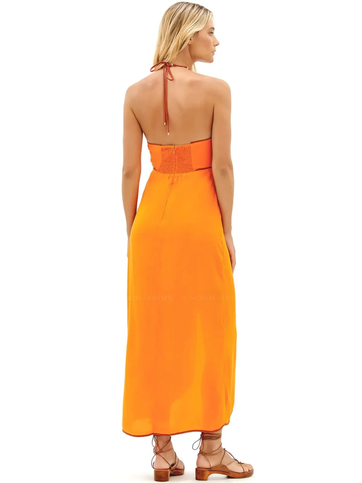 Melanie Detail Midi Dress ::RET