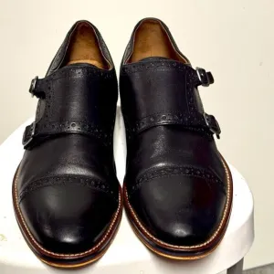 Men’s Johnston and Murphy Vintage Foundry Co Men's. Morgan Monk Strap size 9.5