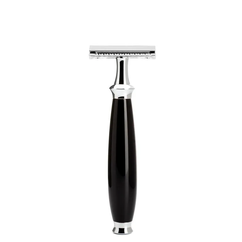 MÜHLE PURIST Safety Razor, Closed Comb, Black