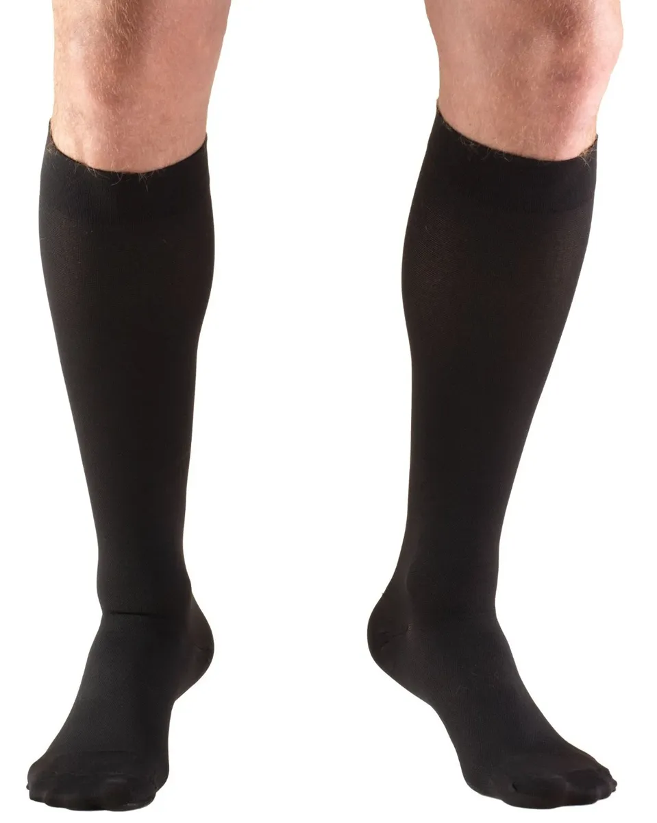MicroFiber Medical Compression Socks 20-30 Closed Toe Infused with Aloe Vera