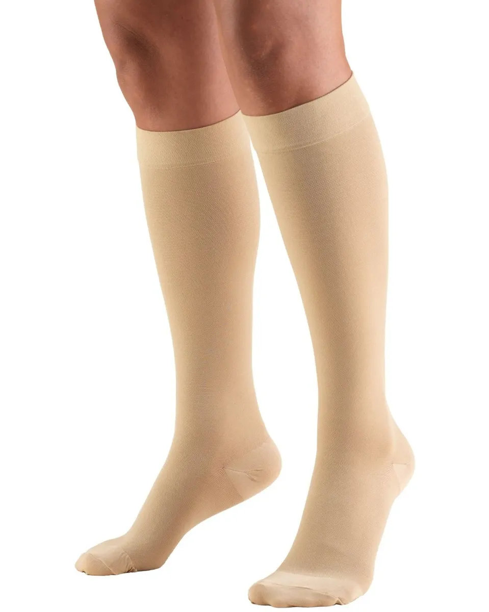 MicroFiber Medical Compression Socks 20-30 Closed Toe Infused with Aloe Vera