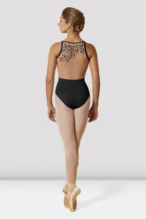 Mirella M2171TM Jasmine Mesh Back Camisol Leotard Girls