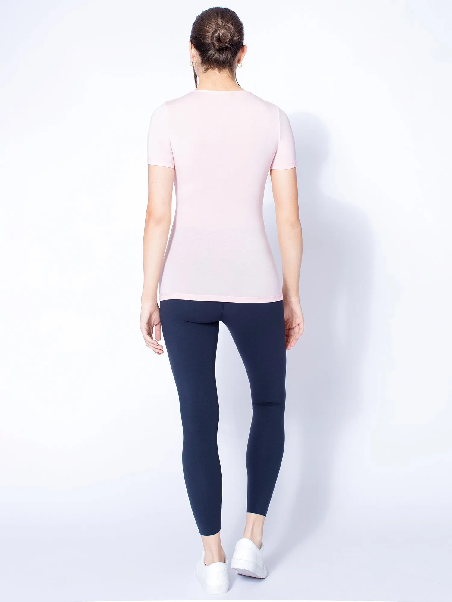MODAL INTRO TEE, BALLET PINK