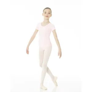 Mondor Essentials True Pink Short-Sleeved Leotard