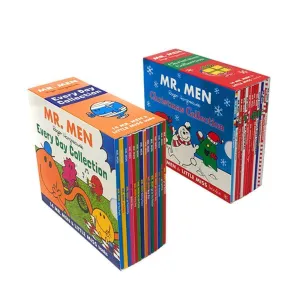 Mr Men and Little Miss Christmas & Mr Men and Little Miss Everyday Collection 28 Books Slipcase Set by Roger Hargreaves