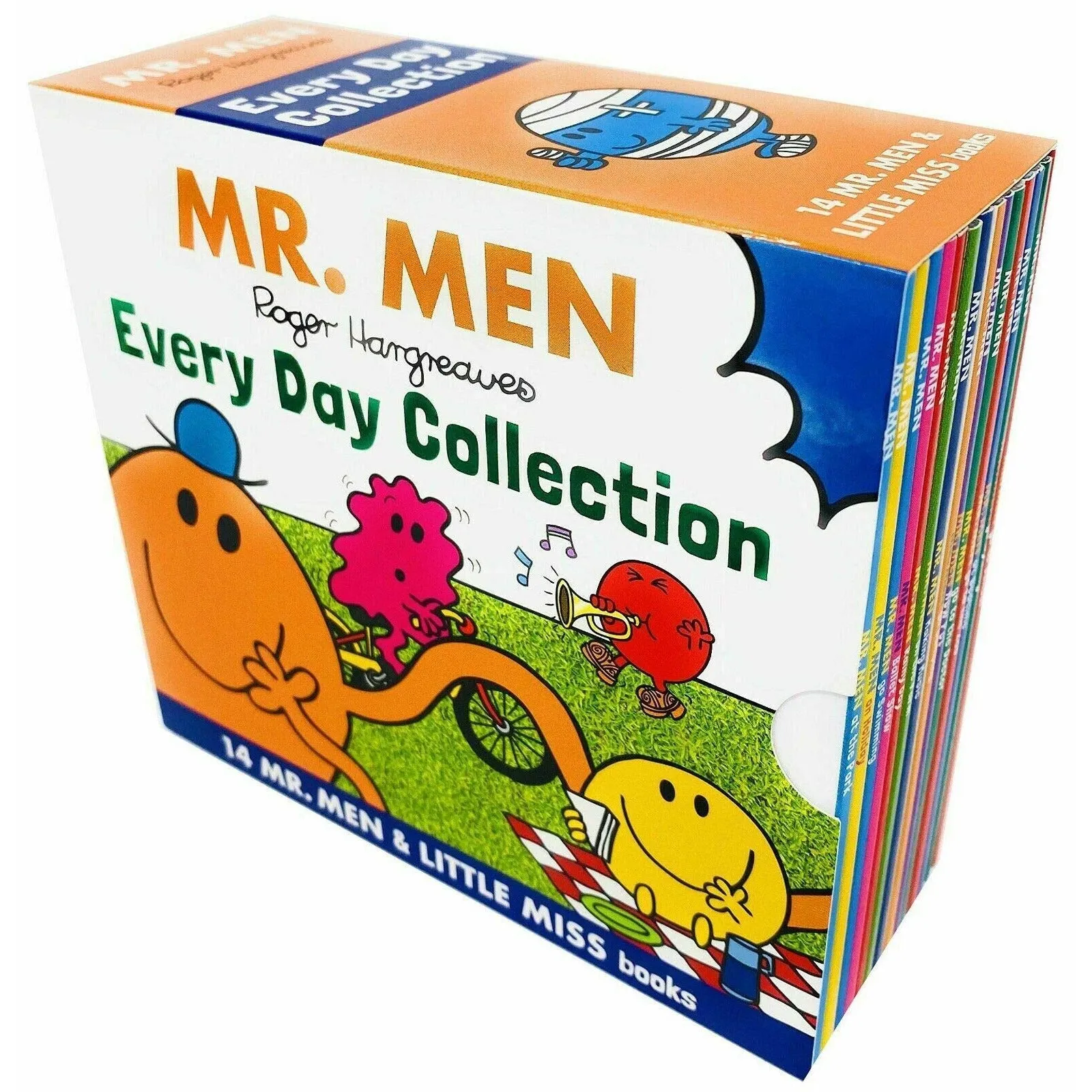 Mr Men and Little Miss Christmas & Mr Men and Little Miss Everyday Collection 28 Books Slipcase Set by Roger Hargreaves