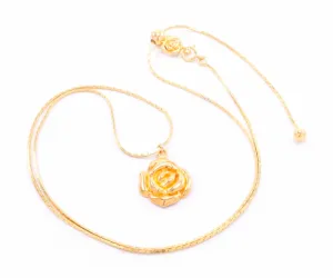 Mystic Rose Adjustable Necklace, 18K Gold, *As seen on Olivia Culpo