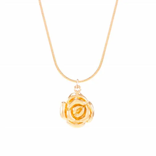 Mystic Rose Adjustable Necklace, 18K Gold, *As seen on Olivia Culpo