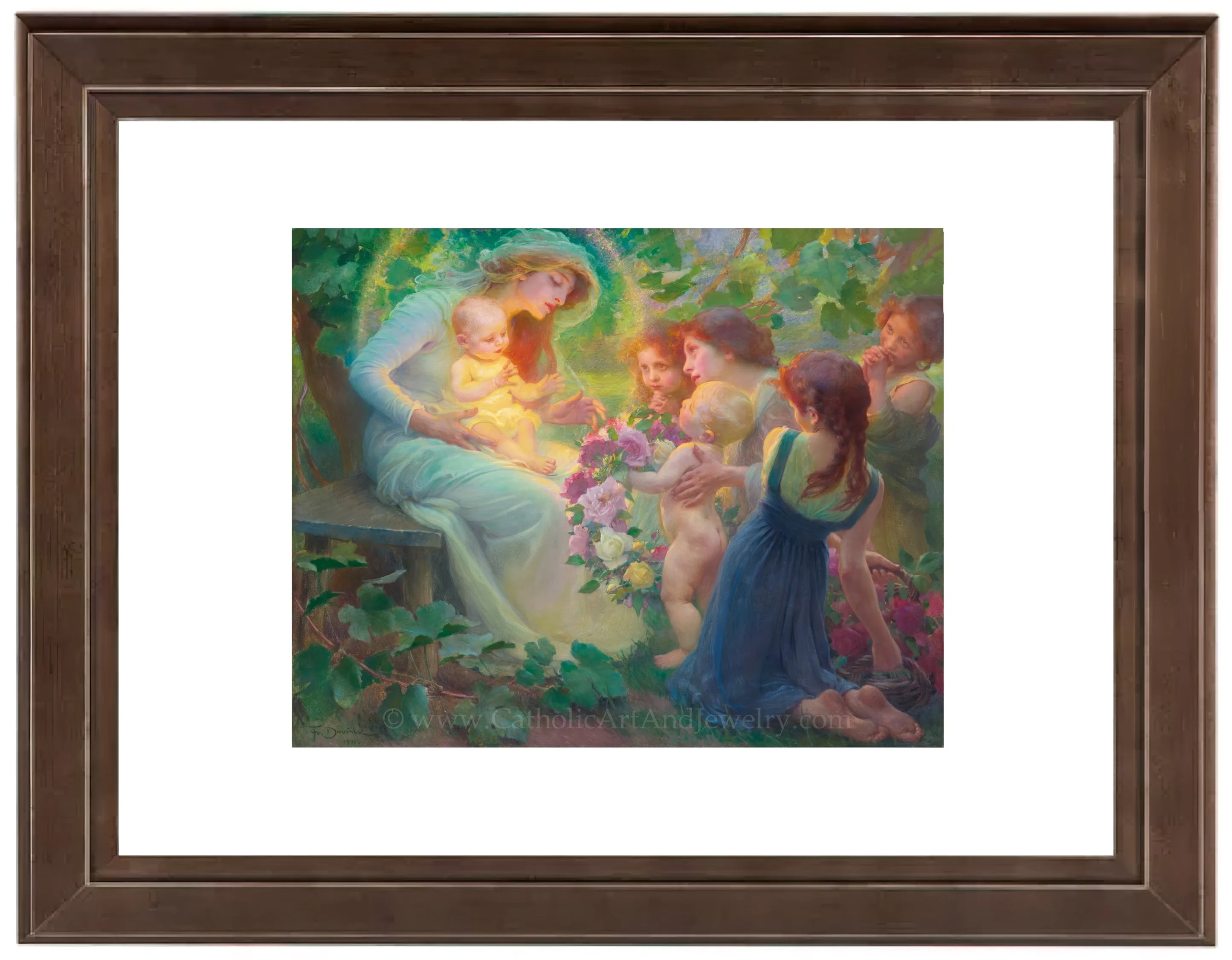 Mystic Roses – by Franz Dvorak – Beautiful Catholic Artwork
