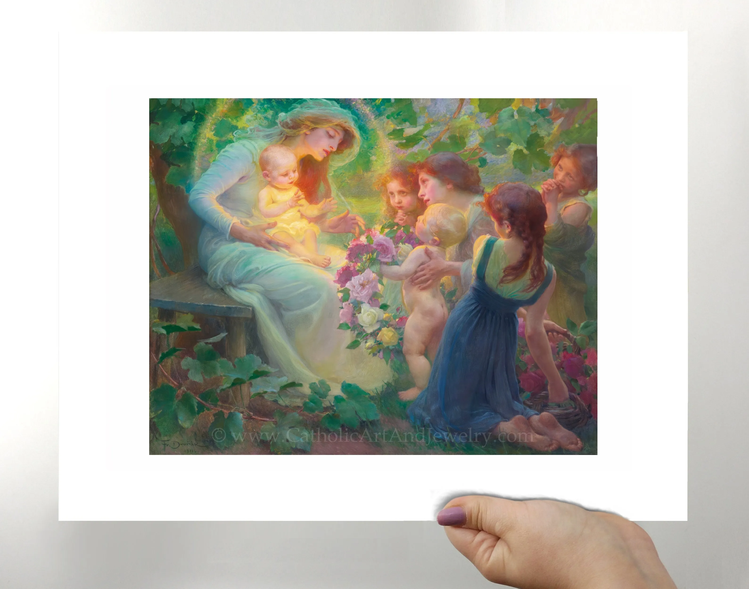 Mystic Roses – by Franz Dvorak – Beautiful Catholic Artwork