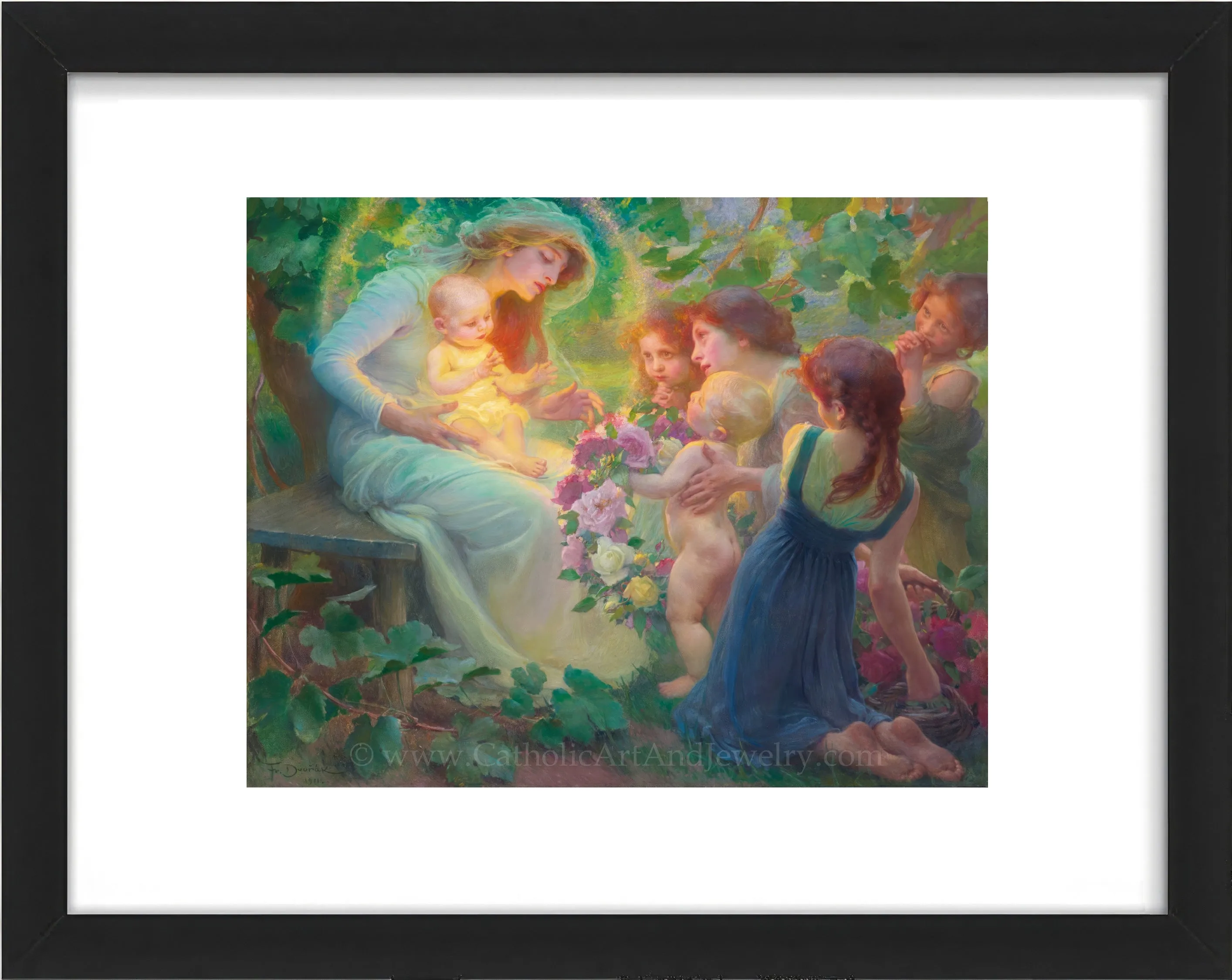 Mystic Roses – by Franz Dvorak – Beautiful Catholic Artwork