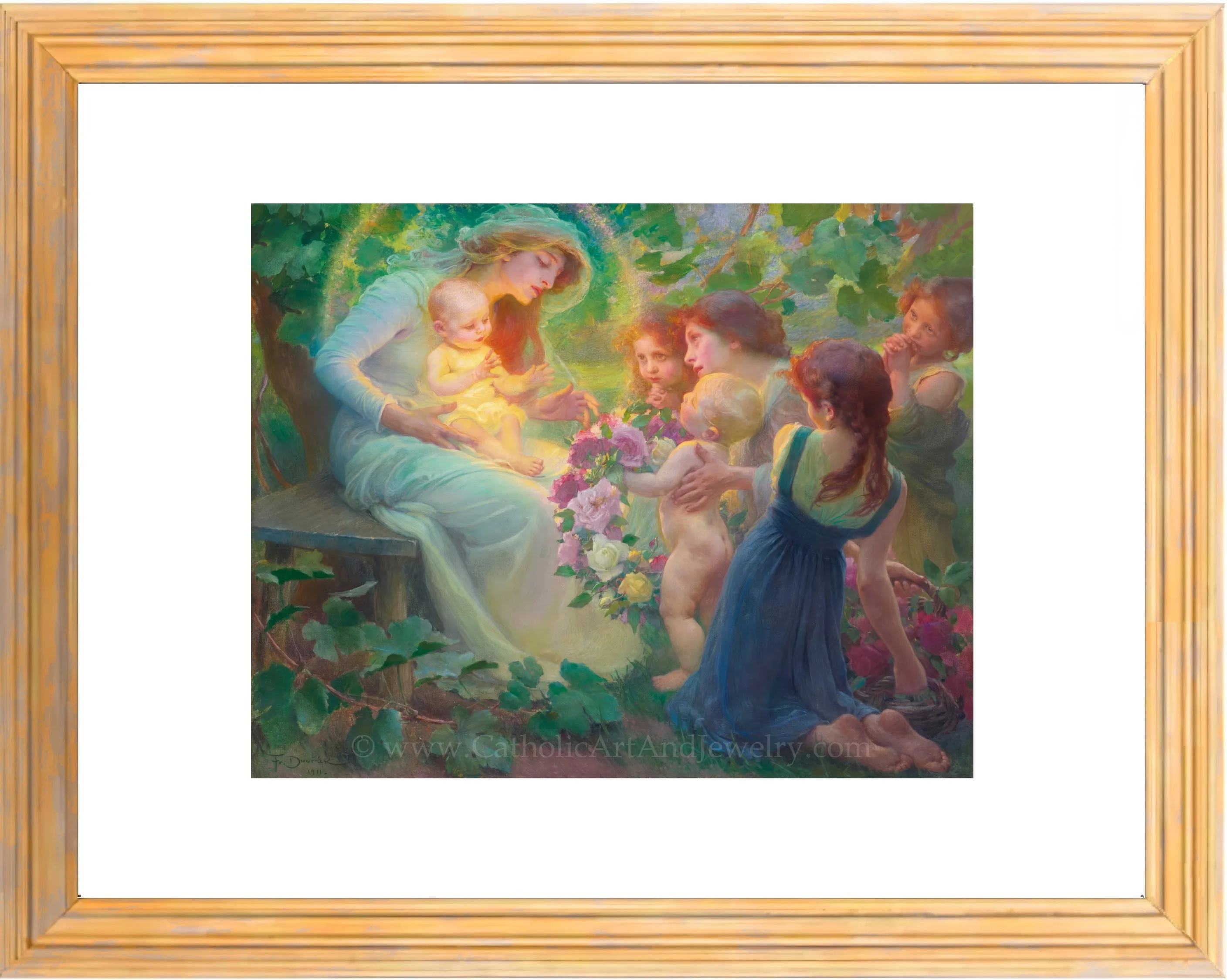 Mystic Roses – by Franz Dvorak – Beautiful Catholic Artwork