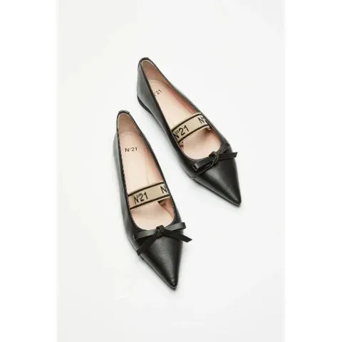 N21 Ballet Flat with Strap