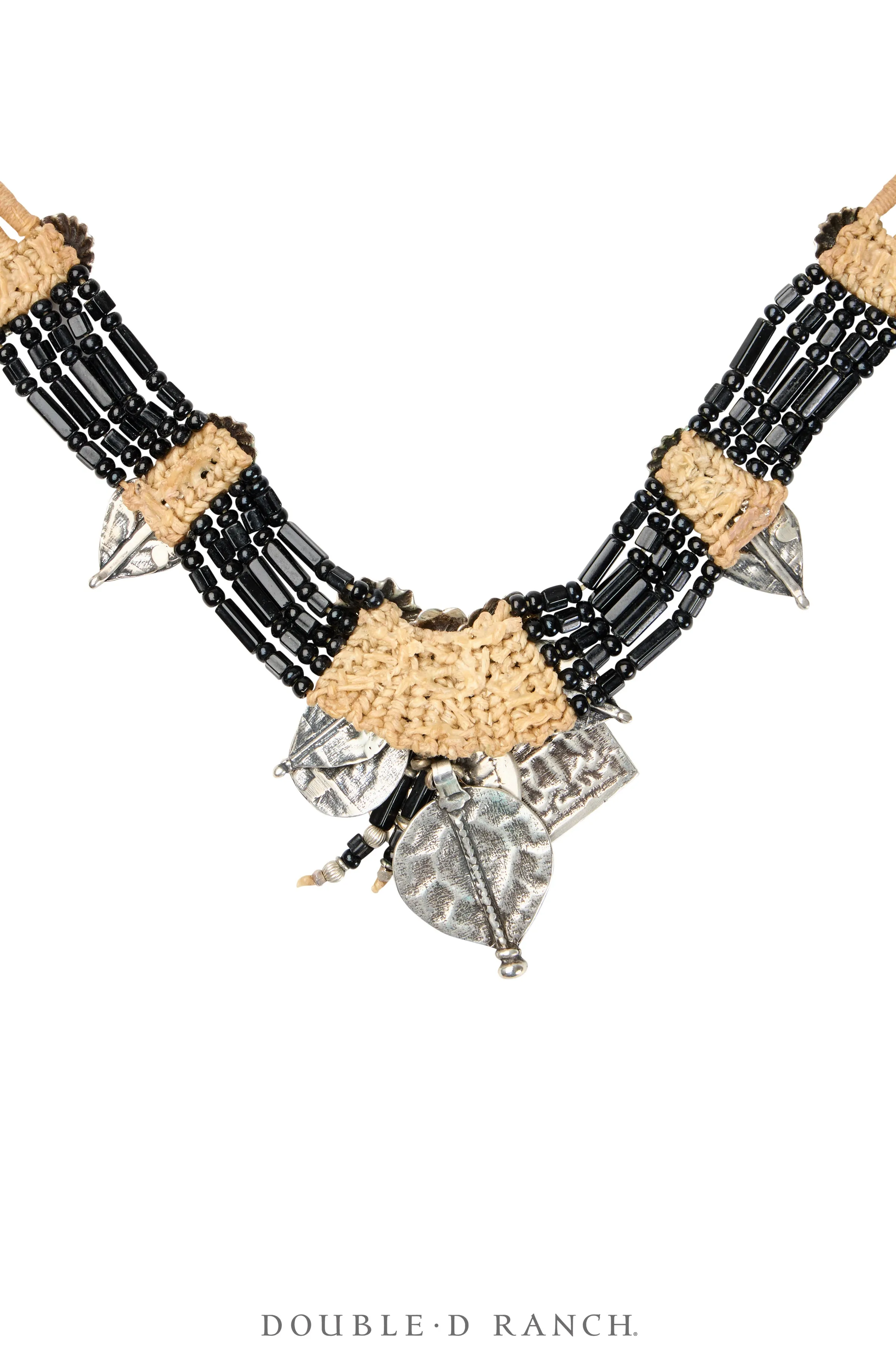 Necklace, Mummy's Bundle, Choker, Statement, Vintage, 3461